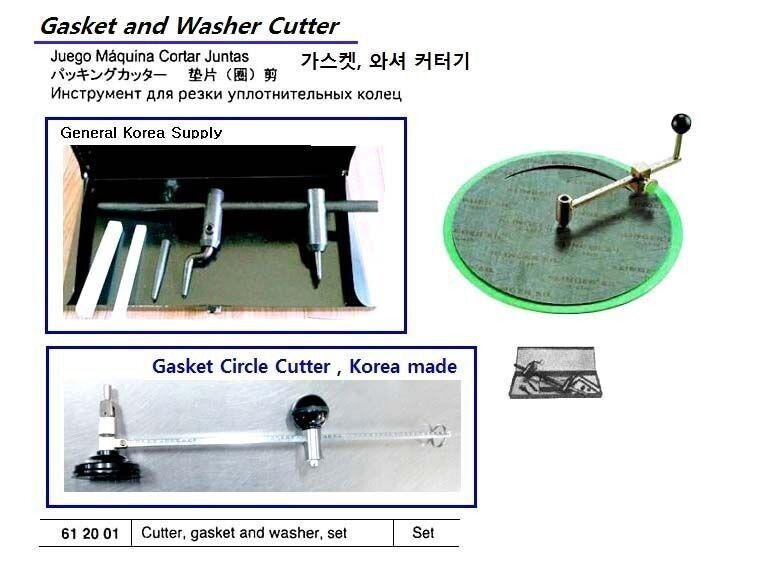 612001-CUTTER GASKET & WASHER UP TO, 600 MM