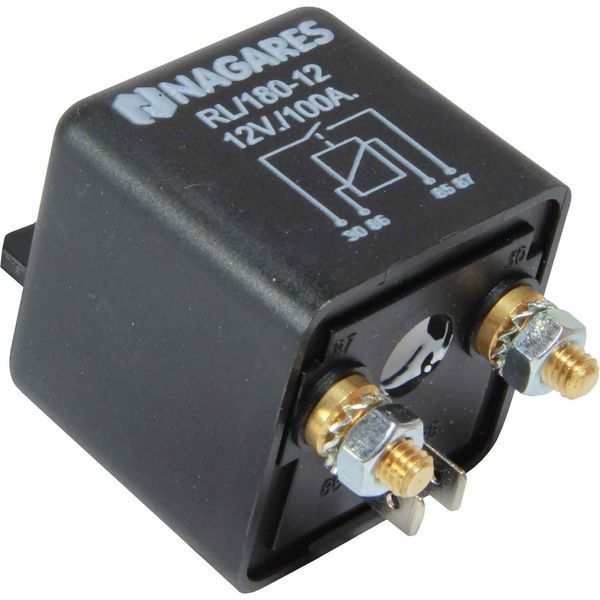 AMC 12 Volt 100 Amp Heavy Duty Relay (2 Terminals)