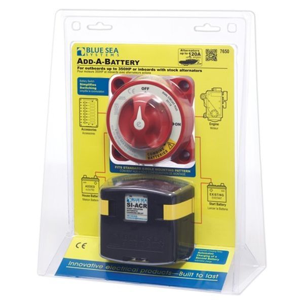 Blue Sea Add A Battery Kit (120A)
