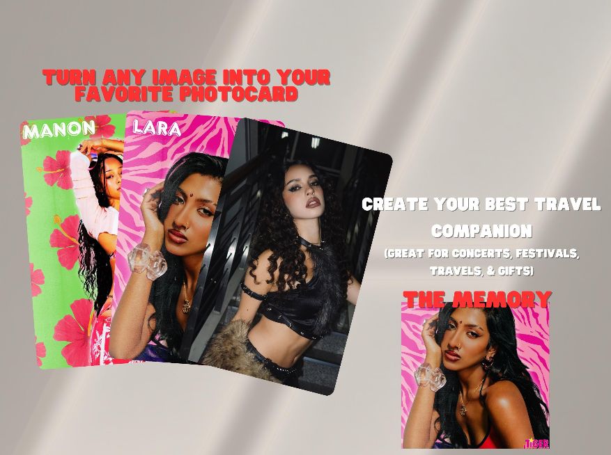 [Custom] Metal Photocard Keepsake