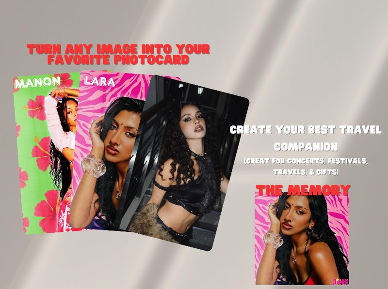 [Custom] Metal Photocard Keepsake