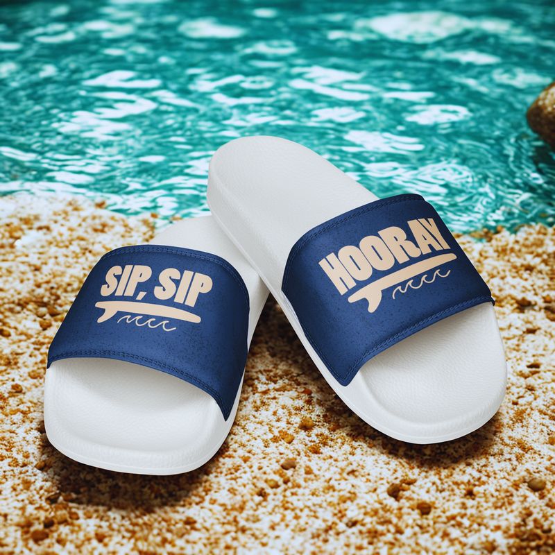 Sip, sip hooray - Herren-Badelatschen