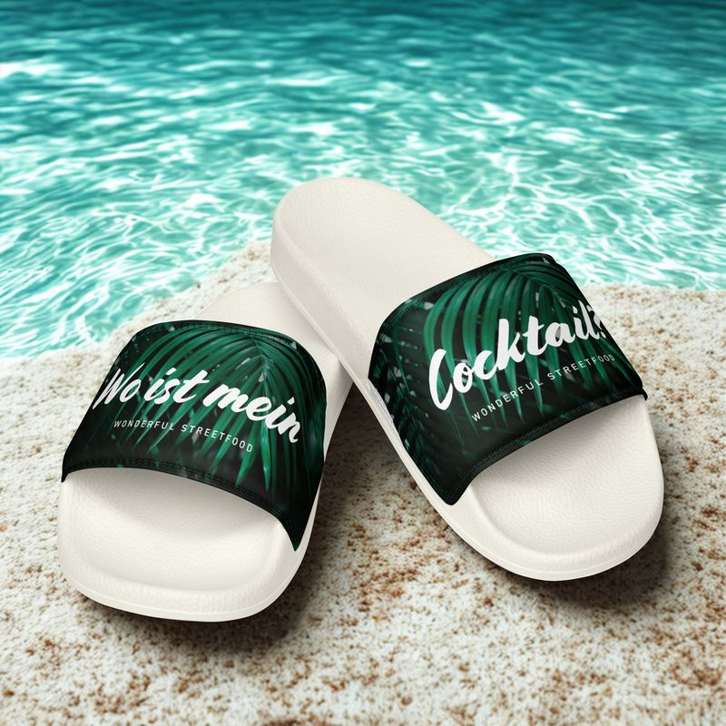 Wo ist mein Cocktail? - Herren-Badelatschen
