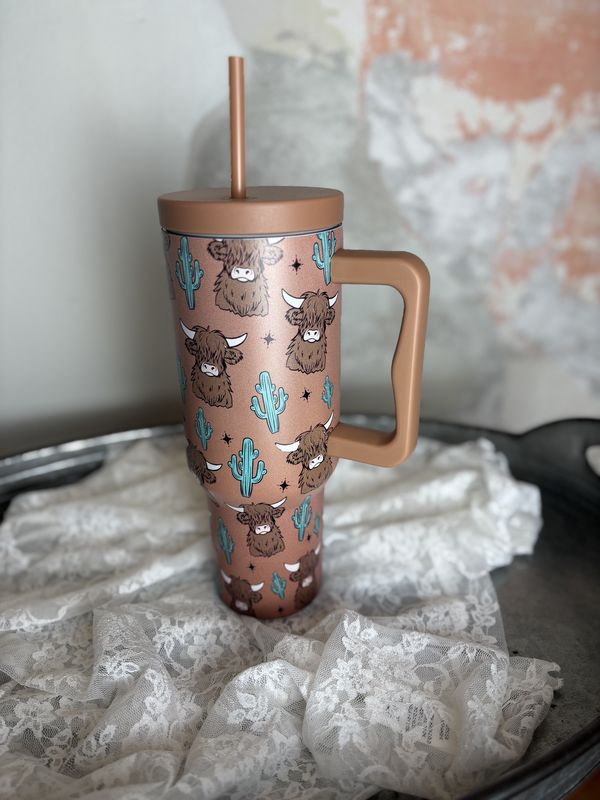 Highland Cow Tumbler