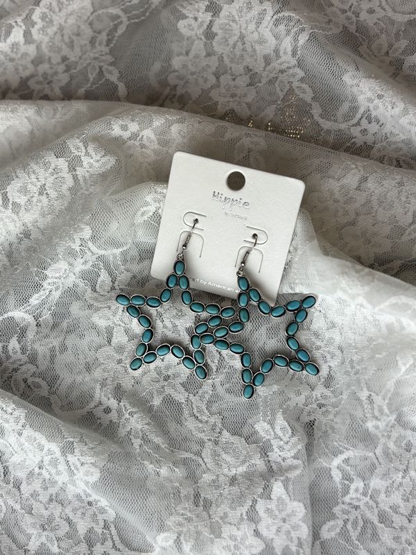 Star Turqiouse Earrings