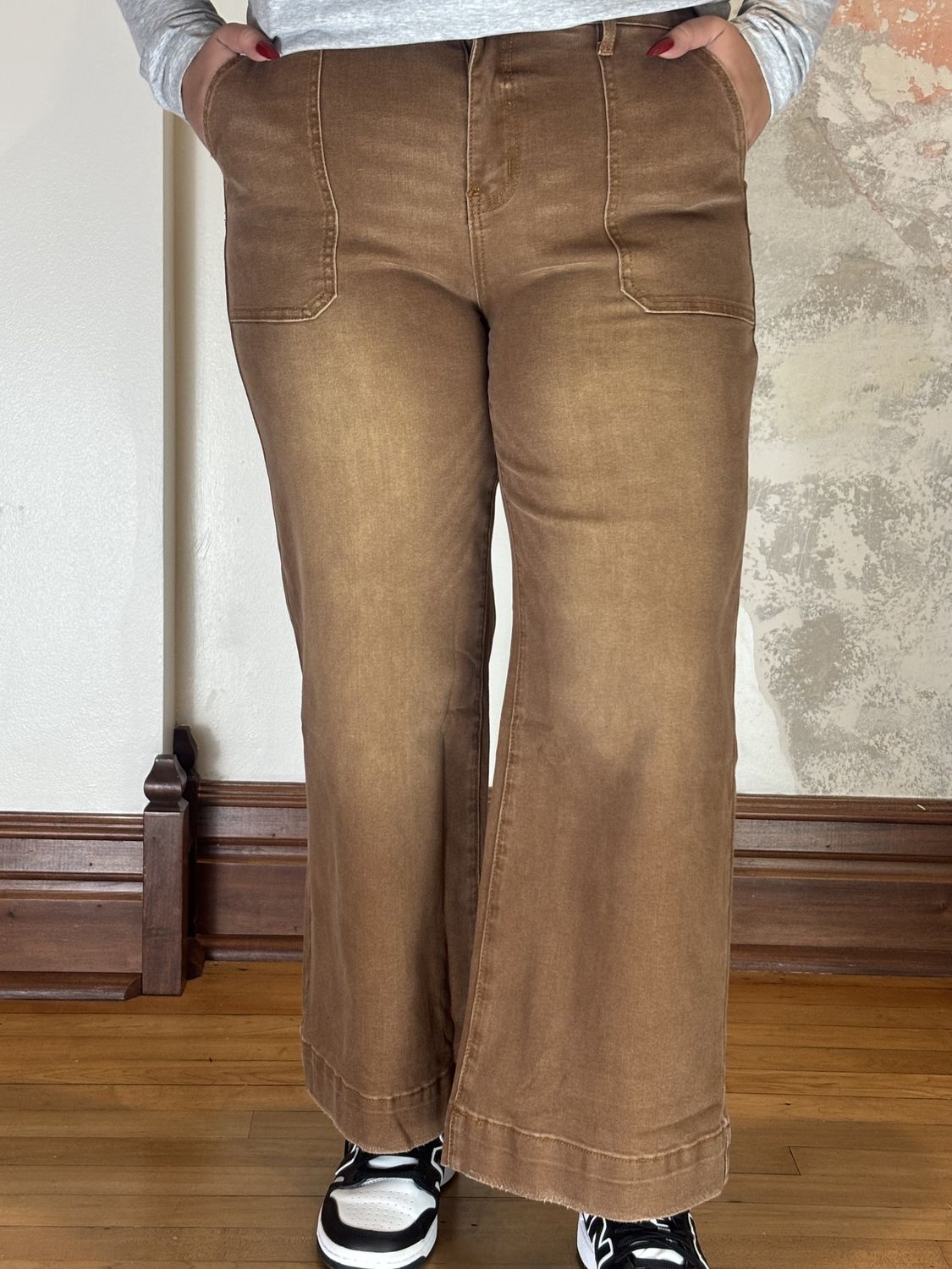 Cropped high rise jean breen