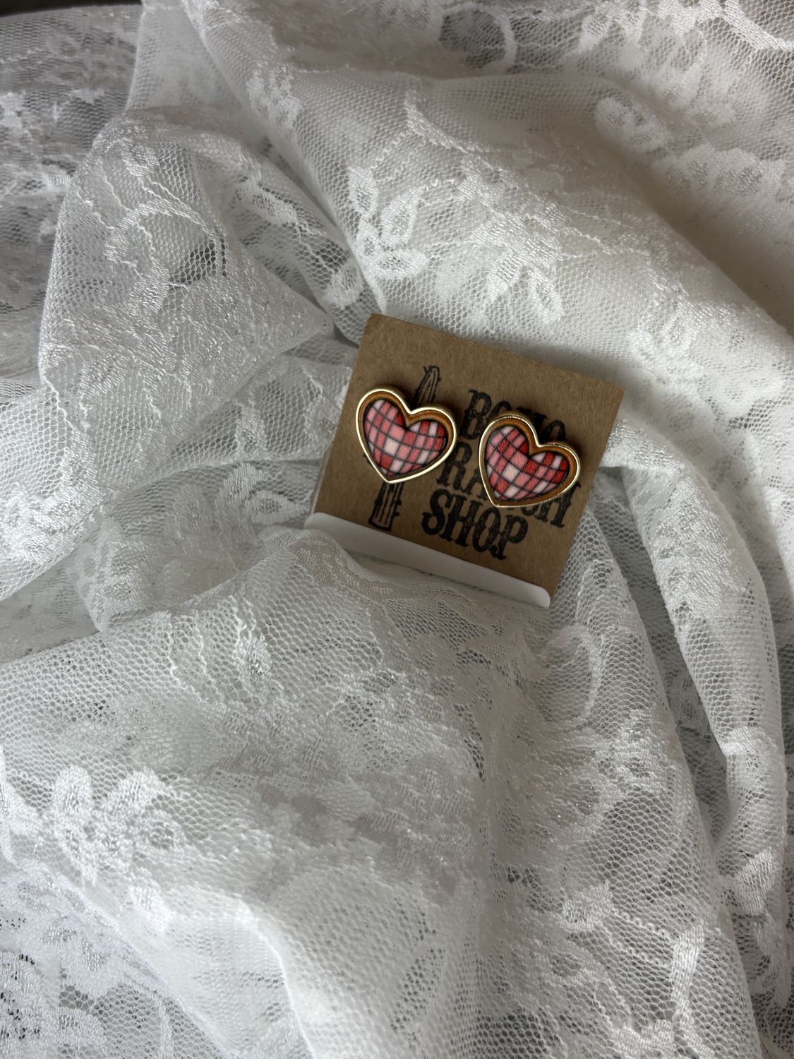 Happy Gals Heart  Earrings
