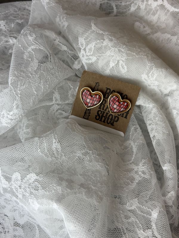 Happy Gals Heart  Earrings
