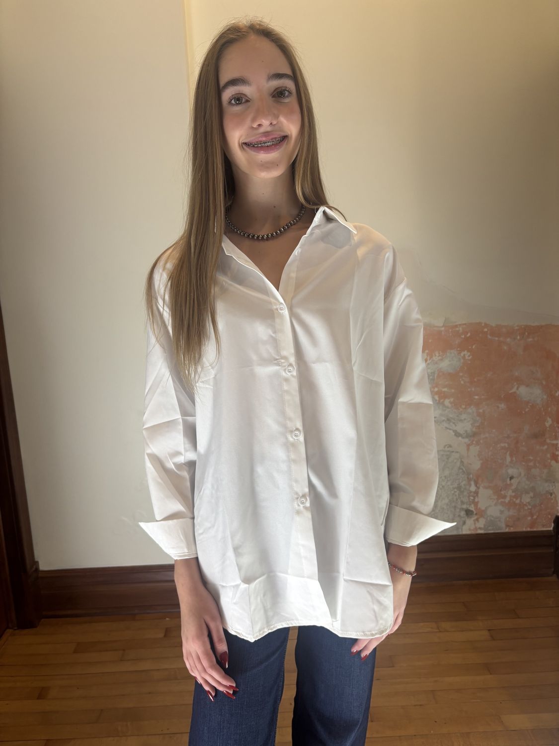 Oversized Boyfriend Button Down