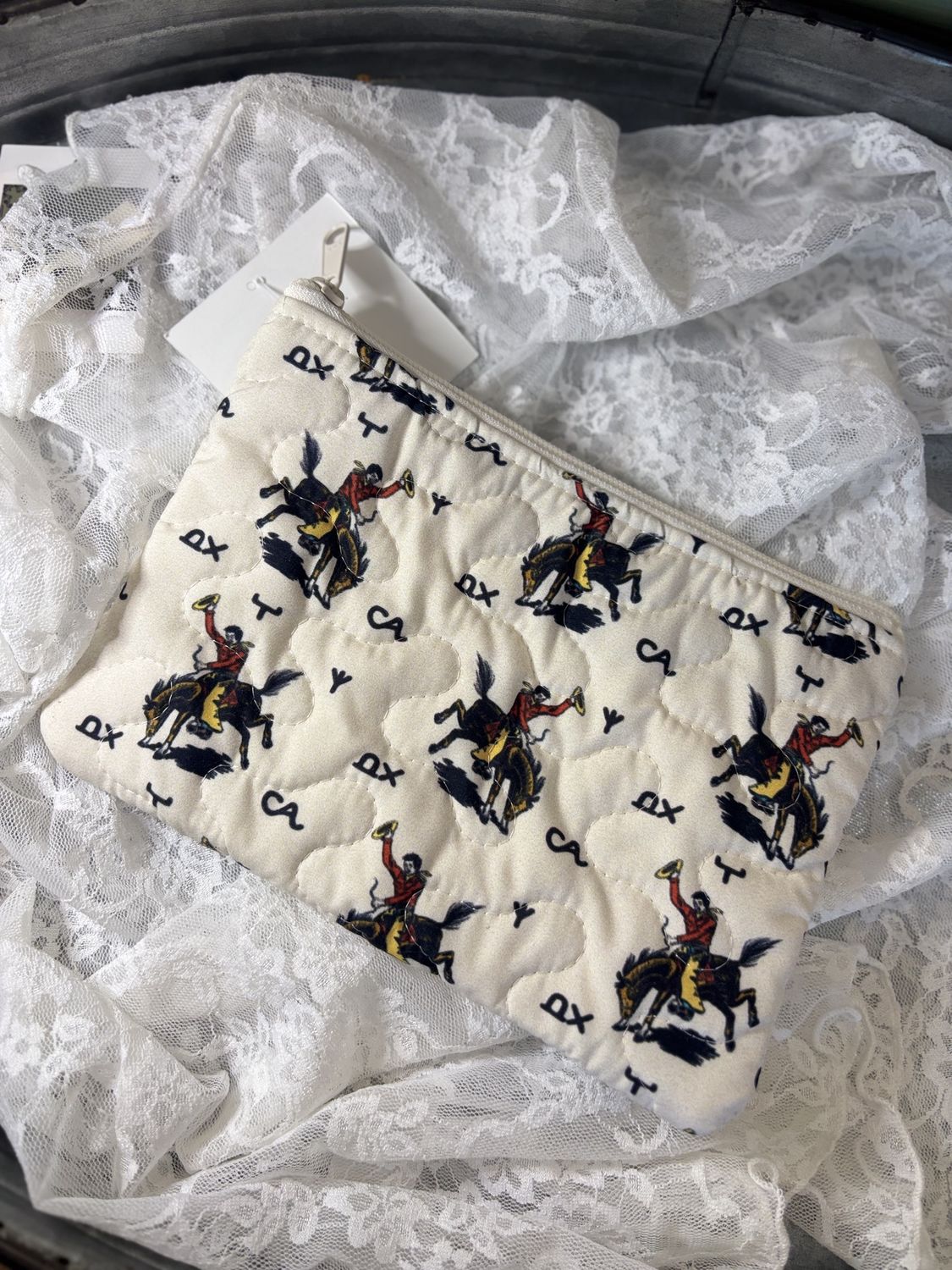 Lazy J  Makeup Bag Large