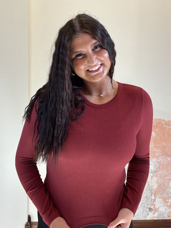 Wine Seamless Long Sleeve