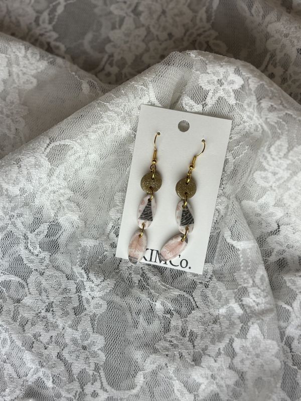 Christmas Tree Dangle Earrings