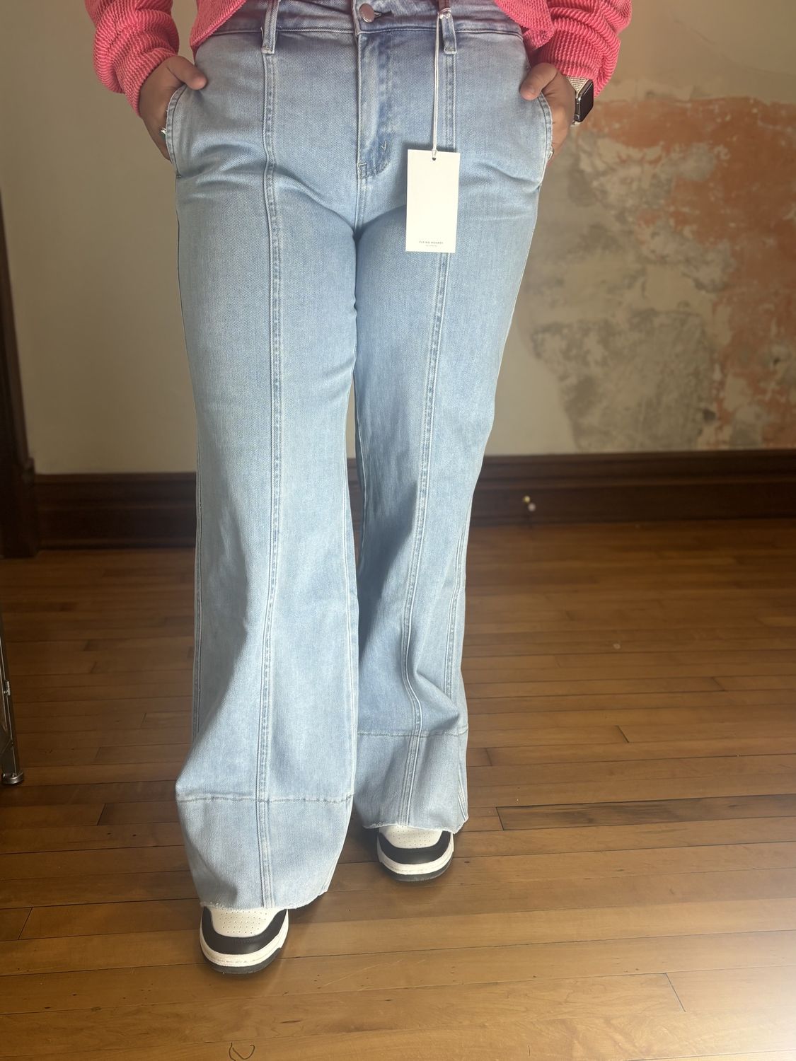 High Rise Wide Trouser Jeans