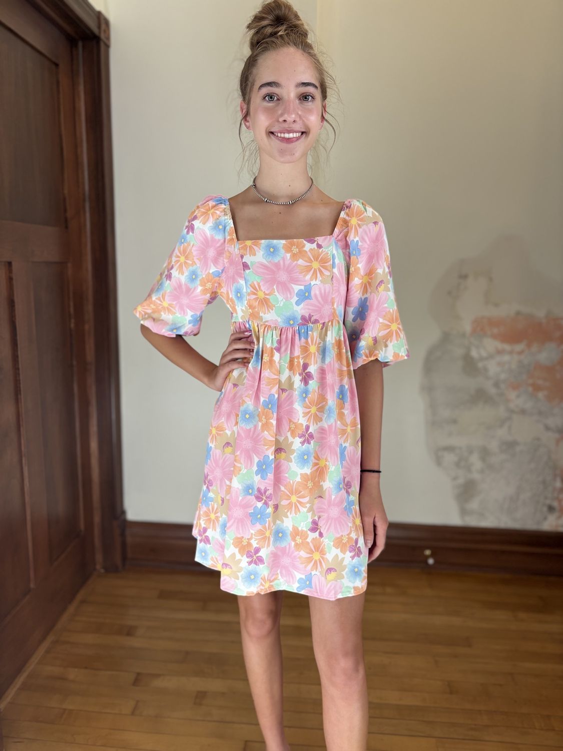 Summer's Floral Dress