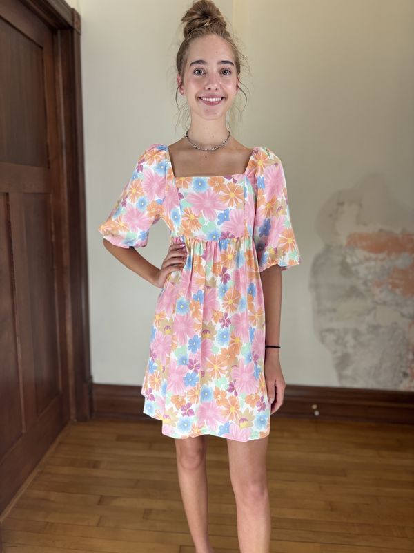 Summer's Floral Dress