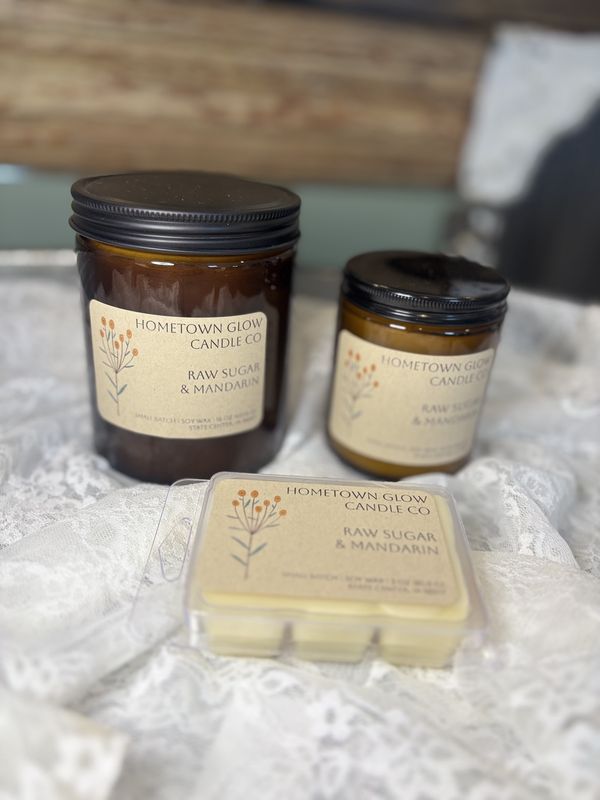 Raw Sugar Mandarin Candle