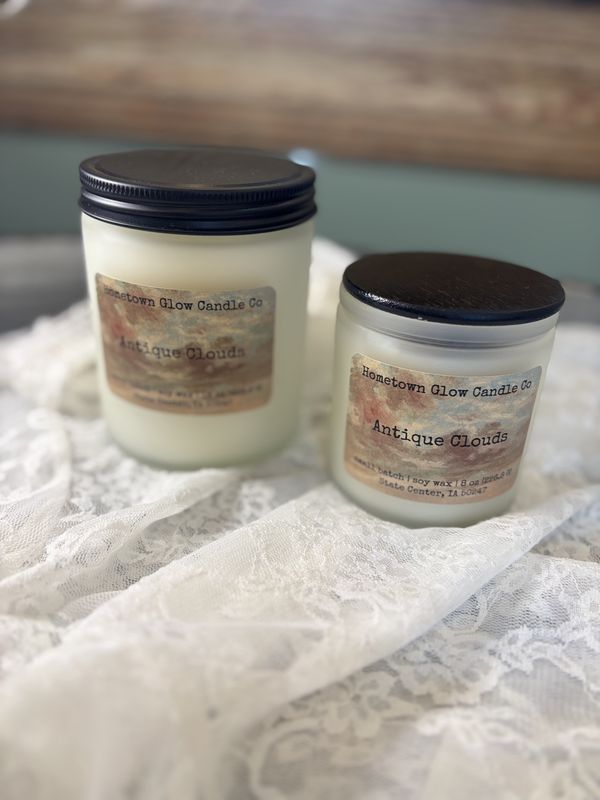Antique Cloud Candle