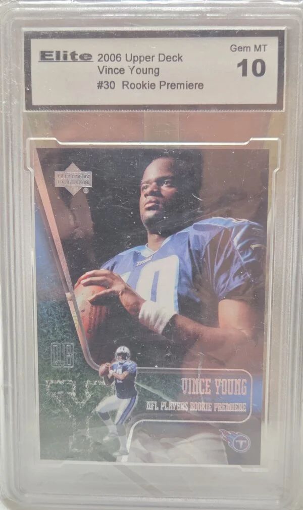 2006 Upper Deck #30 – Vince Young (Rookie Premier)
