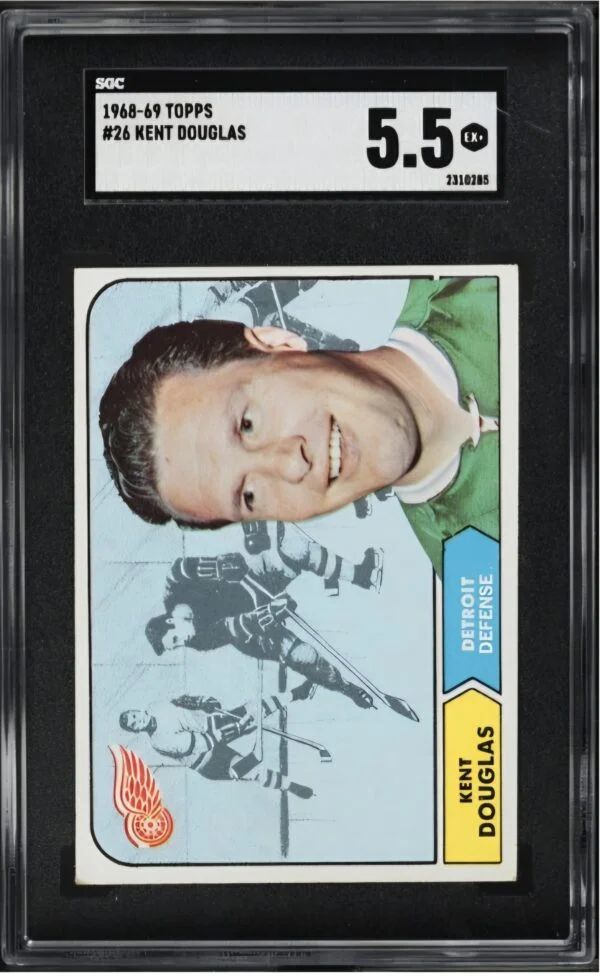 1968 Topps Hockey Kent Douglas #26