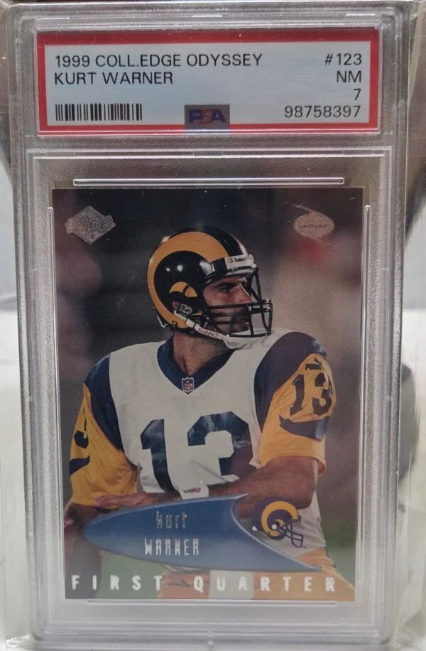 1999 Collector’s Edge Odyssey #123 – Kurt Warner