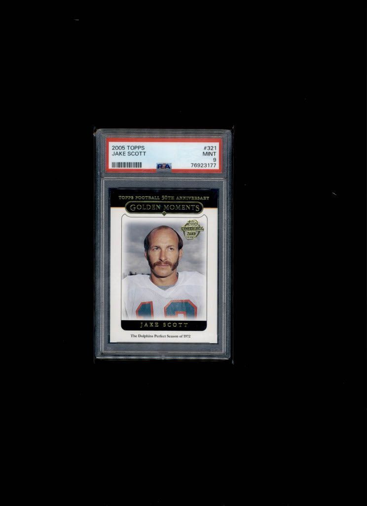 2005 Topps Jake Scott PSA 9