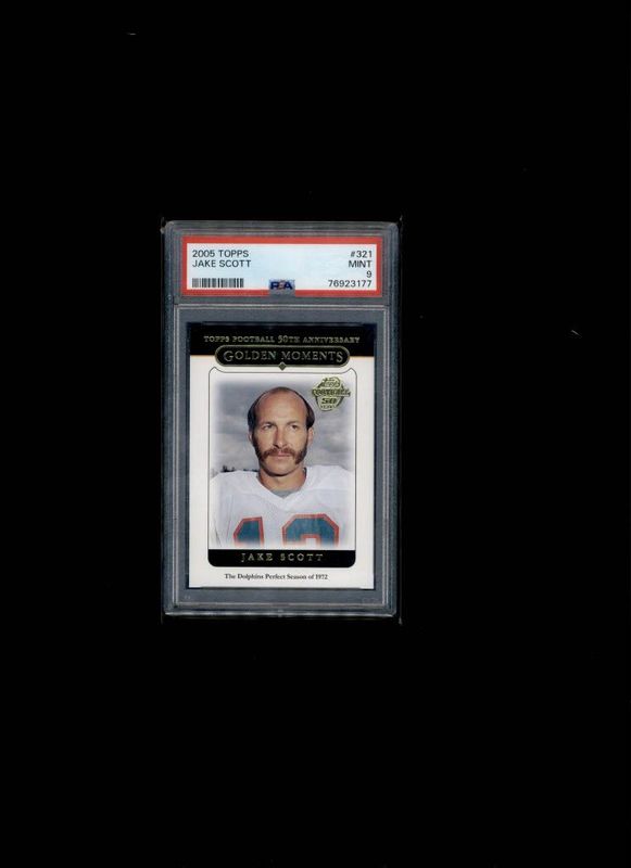 2005 Topps Jake Scott PSA 9