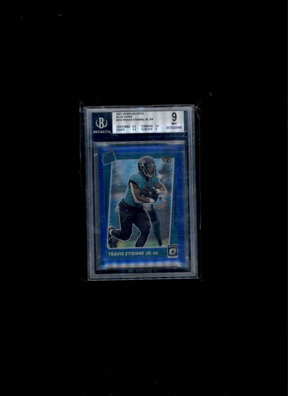 2021 Donruss Optic Blue Hyper BGC 9