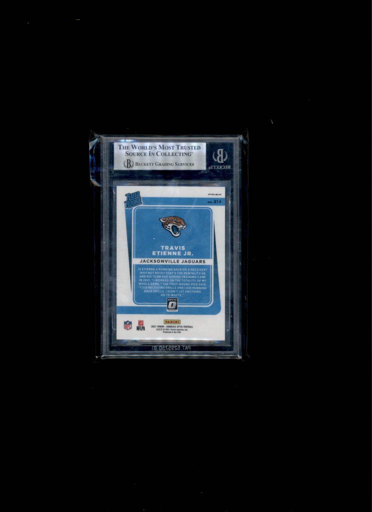 2021 Donruss Optic Blue Hyper BGC 9