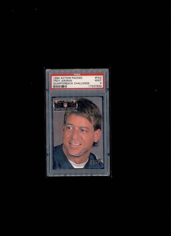 1994 Action Packed Troy Aikman PSA 9