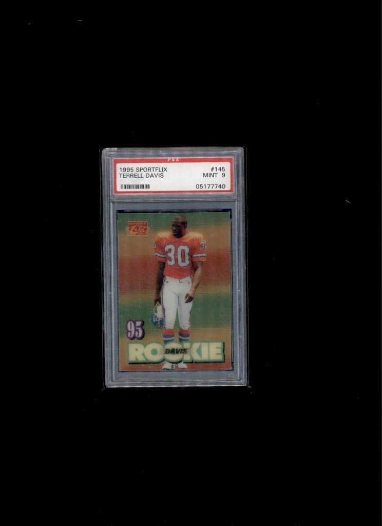 1995 Sportflix Terrell Davis PSA 9