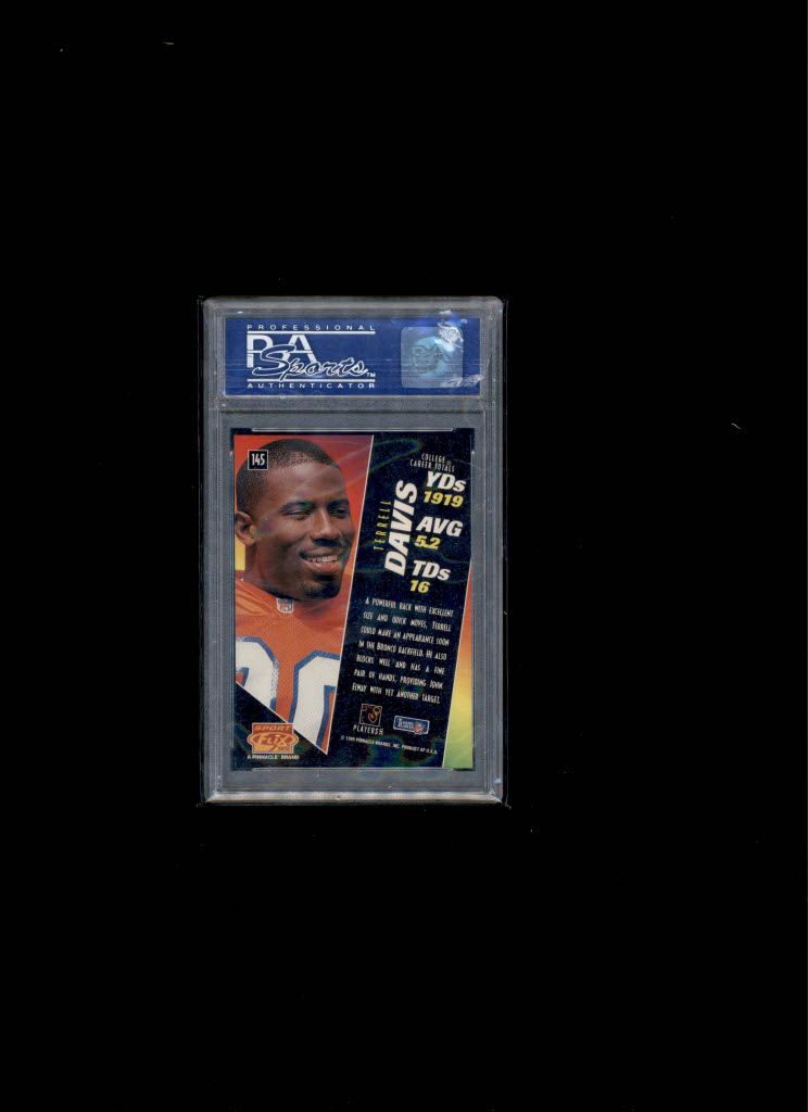 1995 Sportflix Terrell Davis PSA 9