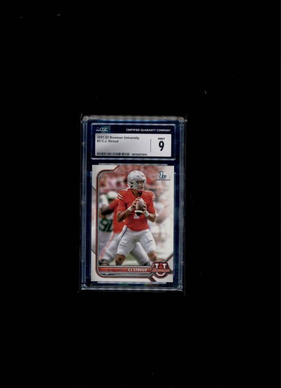 2021-22 Bowman U C.J. Stroud CGC 9