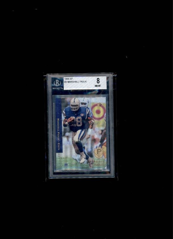 1994 SP Marshall Faulk BGC 8