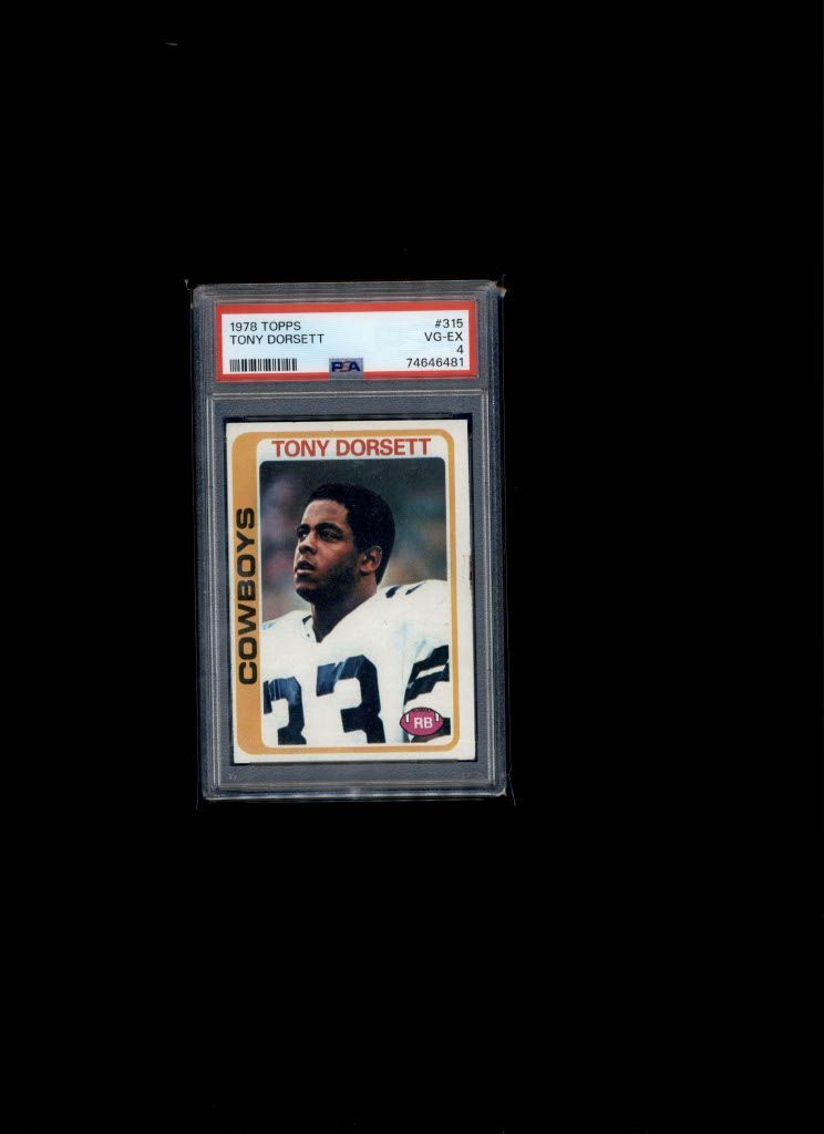 1978 Topps Tony Dorsett PSA 4