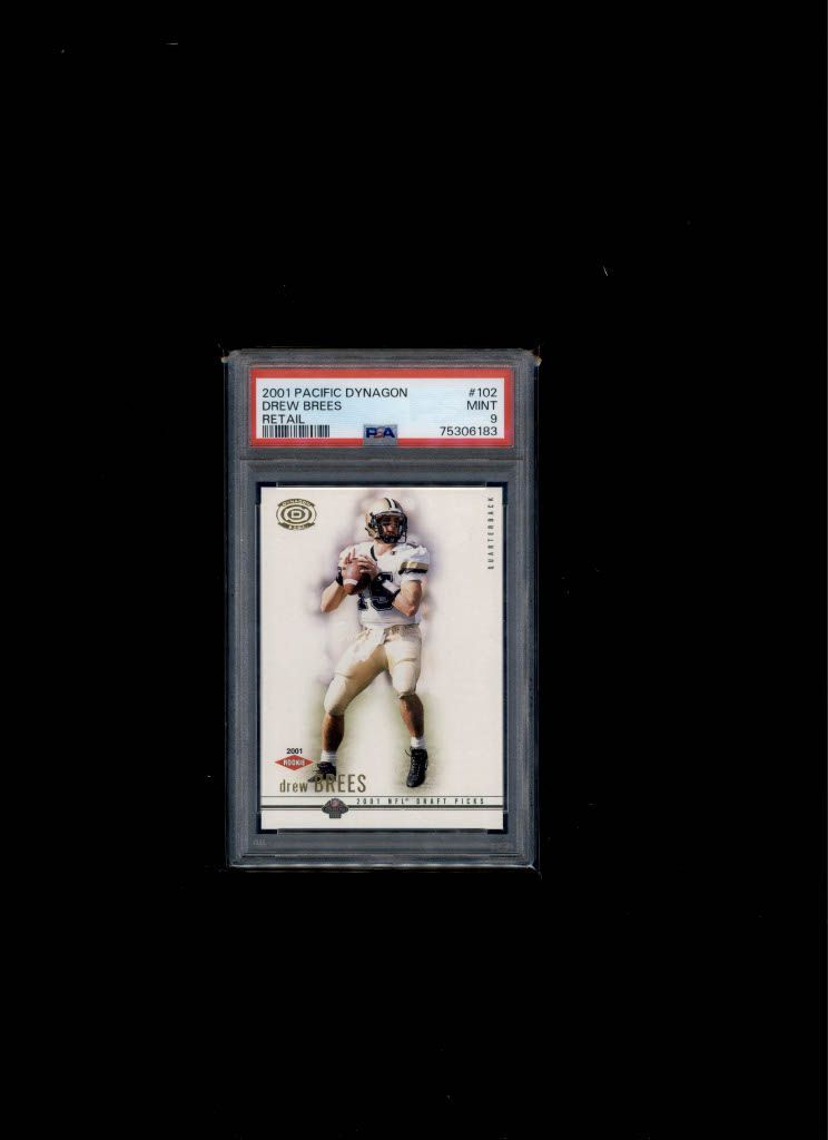 2021 Pacific Dynagon Retail Drew Brees PSA 9