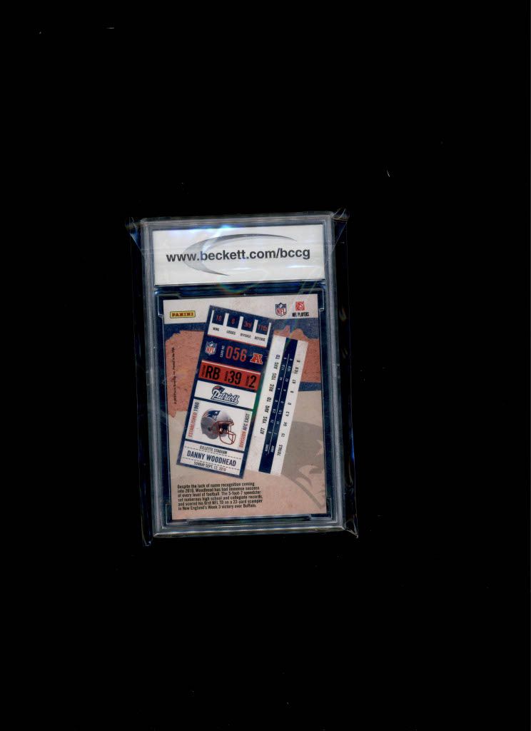 2010 Playoff Contenders Danny Woodhead BGC 10