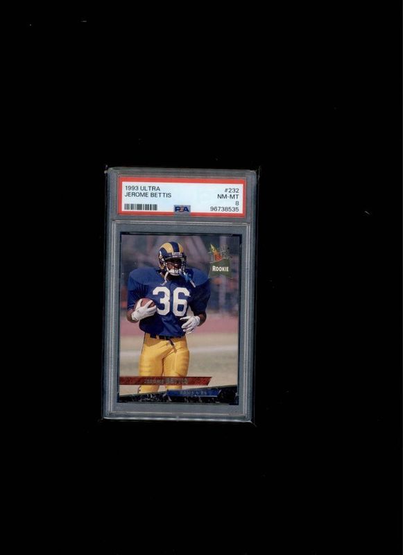 1993 Fleer Ultra Jerome Bettis PSA 8