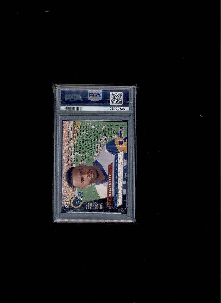 1993 Fleer Ultra Jerome Bettis PSA 8