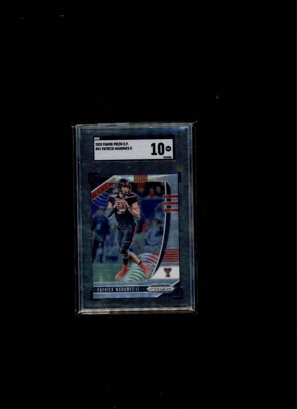 2020 Panini Prizm D.P. Patrick Mahomes ll SGC 10
