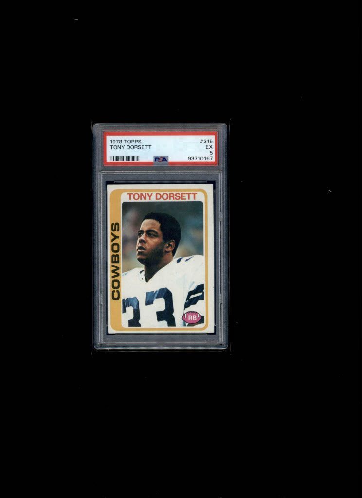 1978 Topps Tony Dorsett PSA 5
