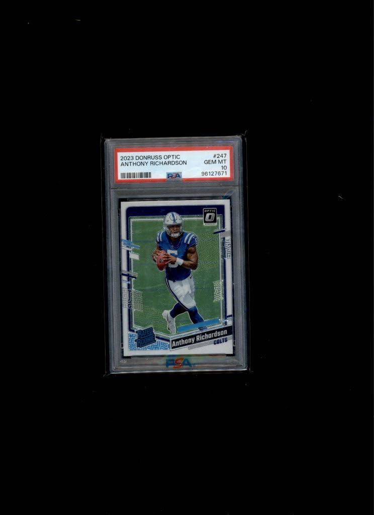 2023 Donruss Optic Anthony Richardson PSA 10