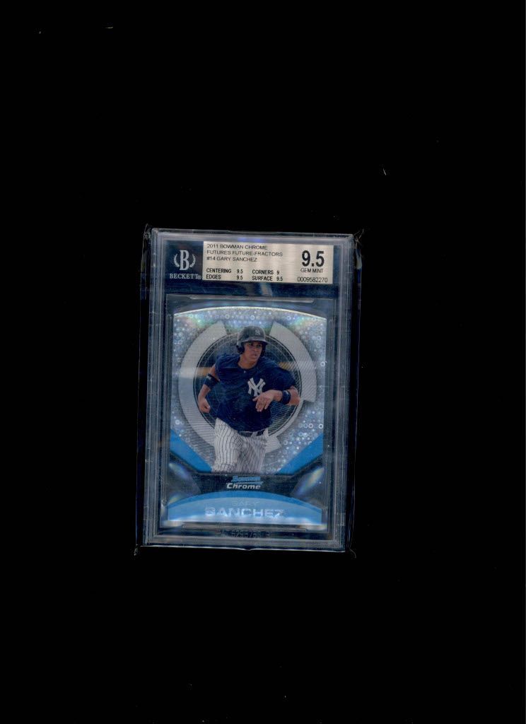 2011 Bowman Chrome Gary Sanchez BGC 9.5