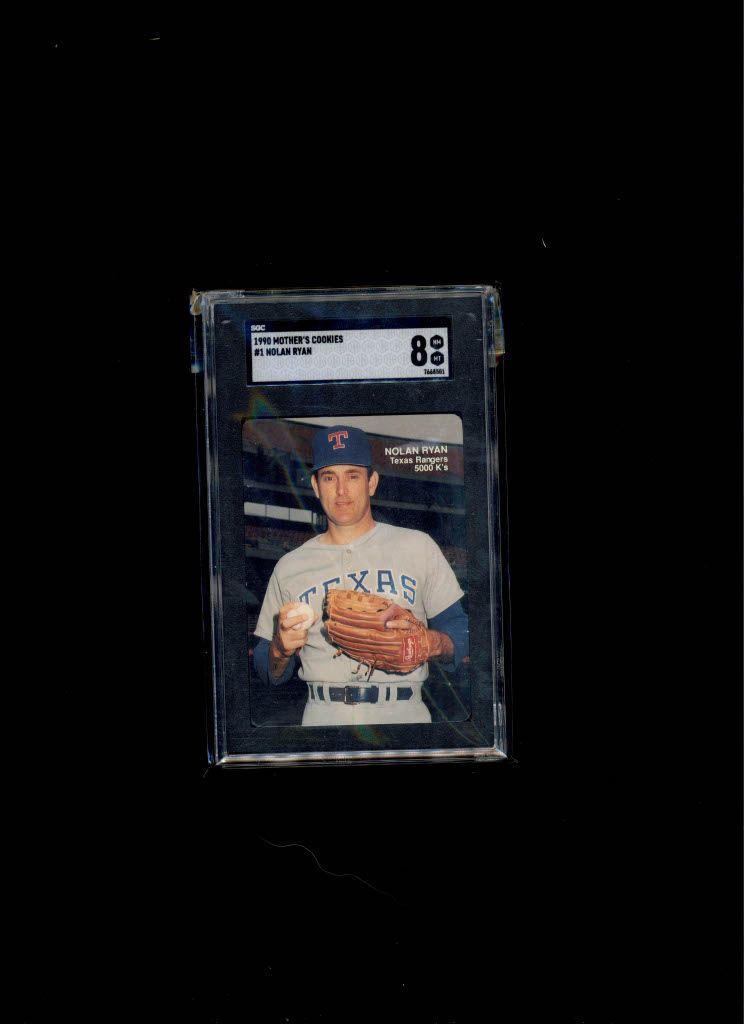 1990 Mothers Cookies Nolan Ryan SGC 8 #2