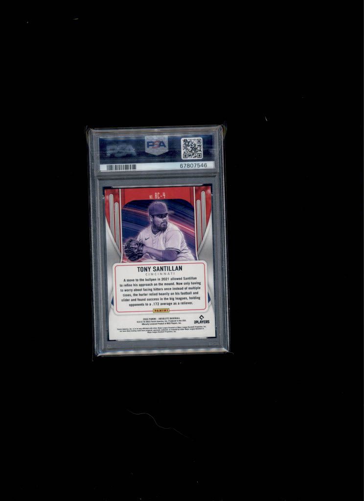 2022 Absolute Tony Santillan PSA 9