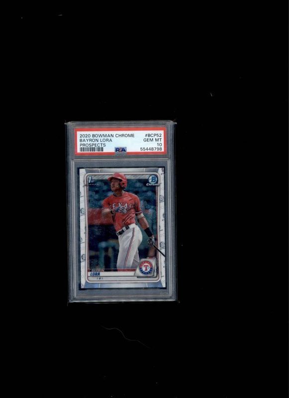 2020 Bowman Chrome Bayron Lora PSA 10