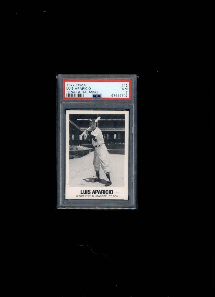1977 TCMA Luis Aparicio PSA 7