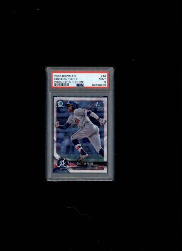 2018 Bowman Cristian Pasche PSA 9