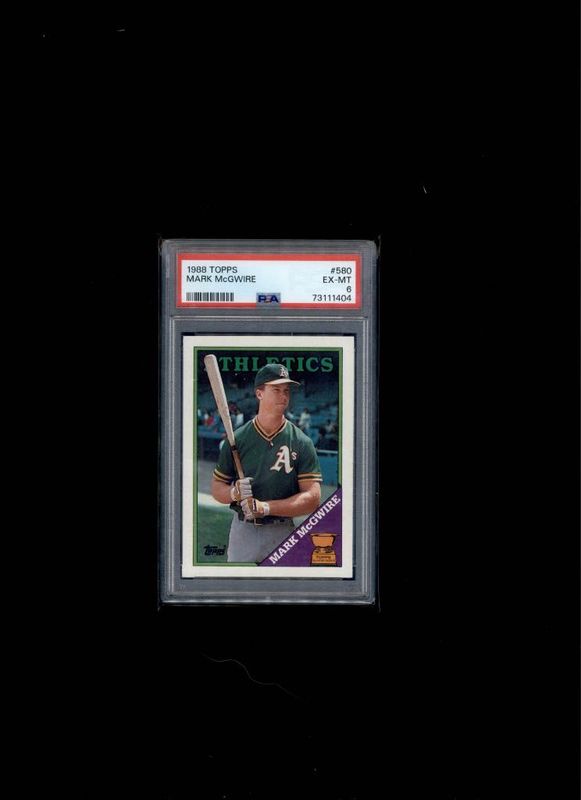 1988 Topps Mark McGwire PSA 6