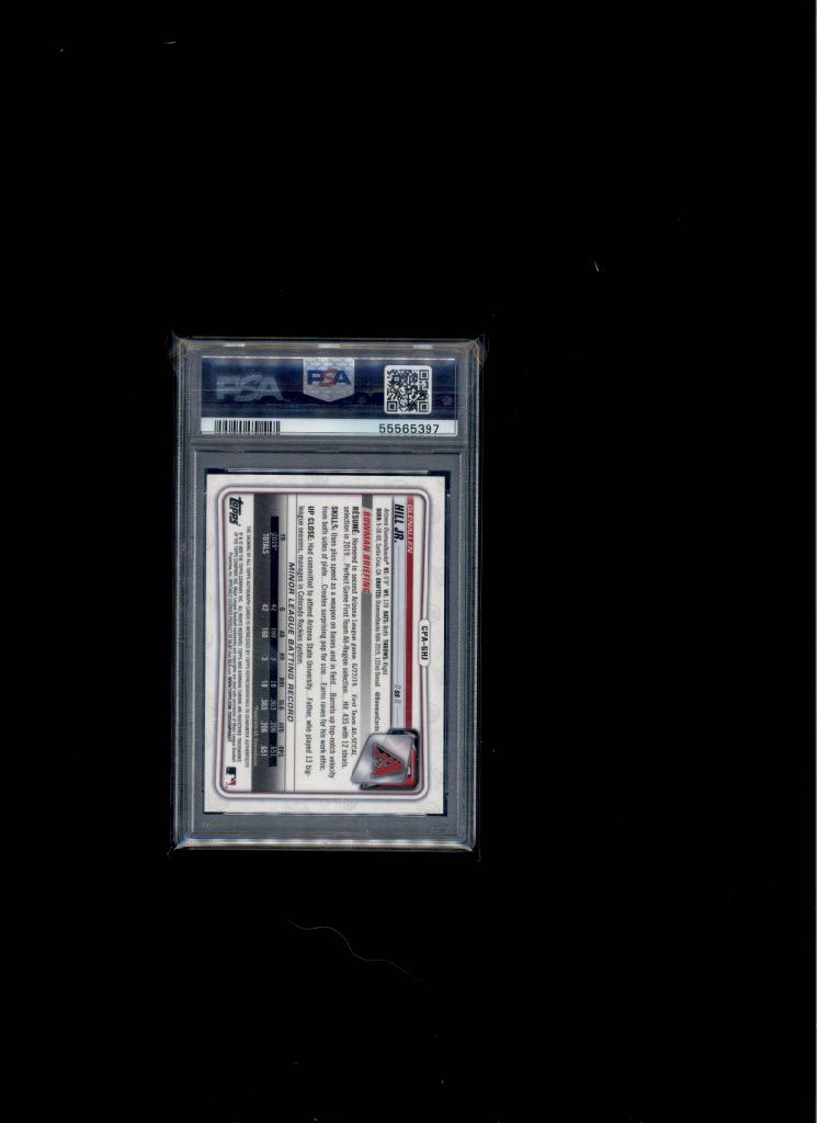 2020 Bowman Chrome Auto Glenallen Hill JR. PSA 9