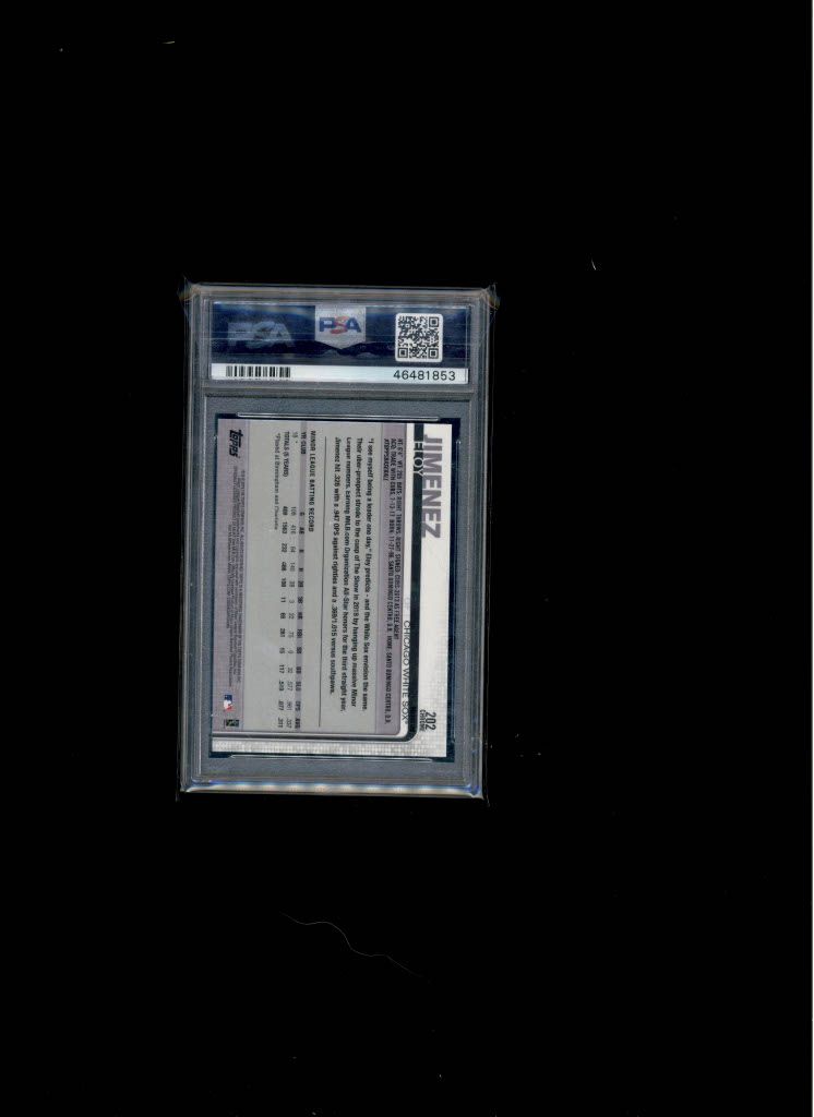 2019 Topps Chrome Eloy Jimenez PSA 10